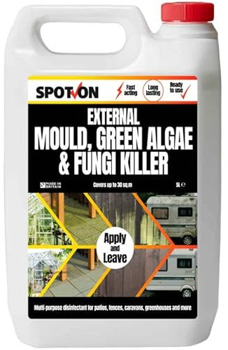 Spot On External Mould, Green Algae & Fungi Killer - 5L