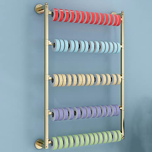 Garderobenständer zur Wandmontage, Metall-Schalhalter, Organizer, Blumen-Geschenkpapierhalter, Band-Ausstellungsständer, Einzelhandels-Kleiderständer, Hosenbügel, Rohrregal, platzsparende Ha