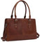 Laptop-Tragetasche aus Leder für Damen – modische Schultertasche, Business-Damen-Arbeitstasche, Knna Laptop-Tragetasche, Hellbraun