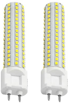IOEDHW Lampadina LED G12 a Mais G12 10W-1000LM Lampada a Mais Base G12 in Alluminio Lampadine a Mais per lampadari per uffici Domestici Sconce Warehouse (Perlina Lampada 108 LED 2835) Non dimmerabile