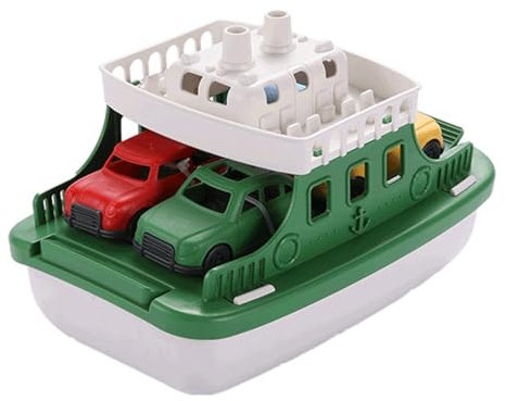 Generisch Spielzeugboot, Kinderbootspielzeug | Kindertransportboot-Modell,Kreatives Transportboot-Modell für Kinder, Fährboot-Spielzeug für Kleinkinder mit 4 kleinen Autos