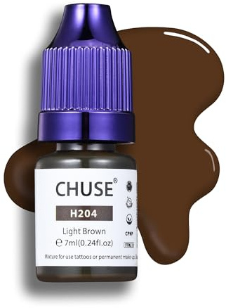 CHUSE PMU Hybrid Flüssige Augenbrauenpigmente 0,24 oz/7ml (H204 Hellbraun)