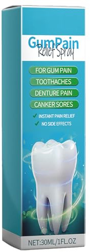 Spray per la riparazione delle gengive,Denti Gomma Dolore Spray,Spray per alleviare il dolore dentale,Spray orale portatile mal di denti,Spray per la cura orale a base di erbe,30ml