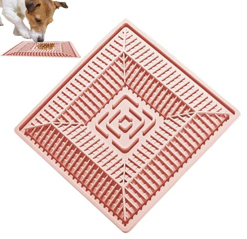 Distributeur de Nourriture Ludique pour Chat - Mangeoire Anti-Glouton avec Ventouses | Tapis de Nourriture Antidérapant avec Distributeur pour Chiens et Chats d'Intérieur et d'Extérieur