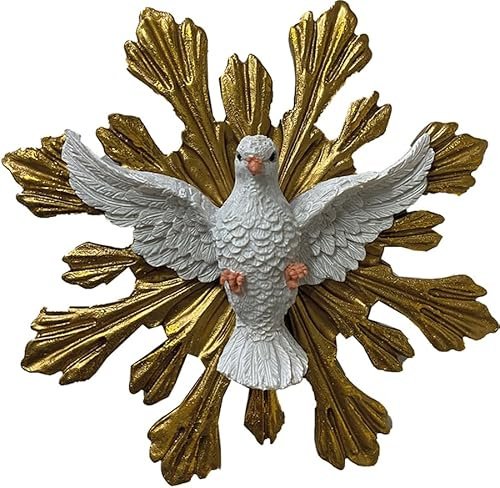 FADEDA Hlg. Espíritu/Altura: 13 cm/Pintadas a mano/Figuras de Belén fieles - Decoración de mesa de Navidad cuna Accesorios