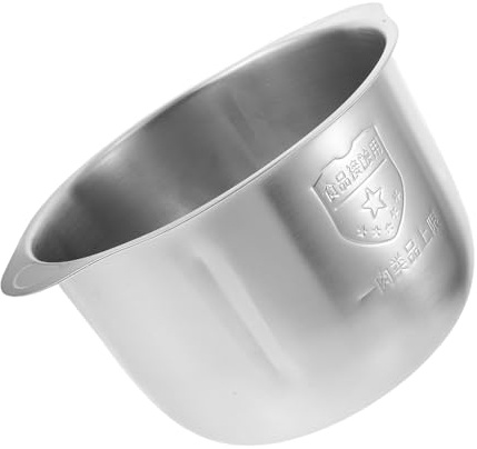 COLLBATH Mélangeur Fêtes pour de en Bol Inoxydable la Litres Acier 5 Chaleur Hachoir à Viande Mixeur, Accessoire Résistant et pour Préparation Quotidienne