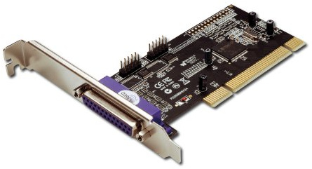 DIGITUS PCI Interface Card Gränssnittskort & Adapter - Tillbehör (PCI, MCS9865, SPP, Svart, FCC, CE, 1,5 Mbit/s)