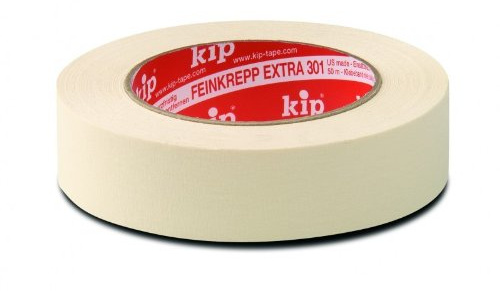 1 Rolle Kreppband kip Feinkrepp Extra 301-18 - 50 m x 18 mm