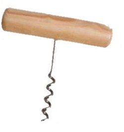 Sacacorchos en madera de boj