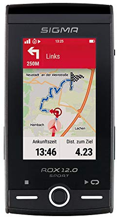 SIGMA Sport Ciclocomputer ROX 12.0 Sport GPS, Grigio, 4 GB, grigio