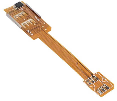 Adattatore per Scheda da Micro SIM a Nano SMI, Adattatore Nano SD per Doppia Scheda SIM (2 pezzi), Cavo FPC per Adattatore di Estensione SIM da 8,4 Cm per Tutti i Telefoni con