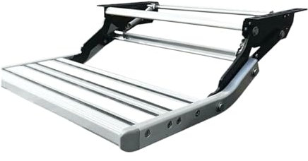 Elektrische Klapptritt,Einzel- Und Doppelschicht Aluminium Trittstufe,Trittstufe Für Wohnmobile Und Reiseanhänger Eingangstür,a:Single layer