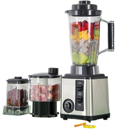 Multi-Function 3 in 1 Wall-Breaking Food Processor, Large-Capacity Household Blender, Juicer, Meat Grinder, Grinder, Smoothie Machine