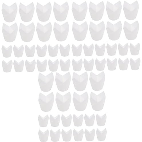Amosfun 300 Piezas vasos de papel para pastel moldes para para shower pasteles de papel casos molde muffins bombones envoltorios de chocolate envoltorios a prueba de aceite