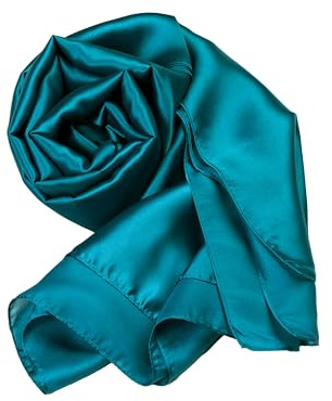 MAPIMANIA - Festliche Stola für Abendkleid aus Seide, Bolero Damen festlich, Sommerschal für Hochzeit, Schal Sommer, Satin Tuch