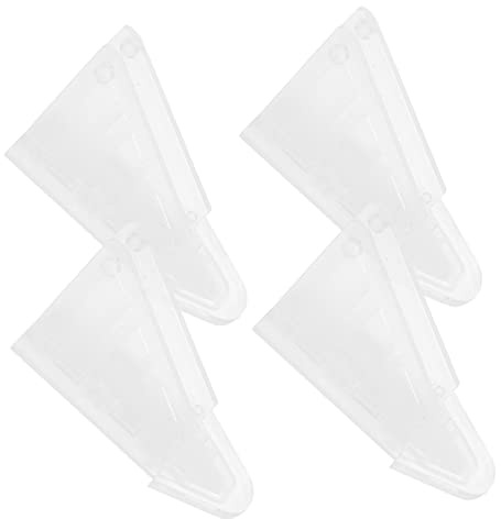 DIYEAH 4pièces Verrous De Sécurité Pour Portes Et Fenêtres Coulissantes Bloque Porte Transparent Anti-garçon Fille Verrouillage Sécurité Placard Pour Garçon