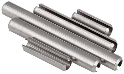 Perni a molla scanalati, Perni a molla A2 in acciaio inox, perni a rullo di tensione divisi M1,5 M2 M2,5 M3 M4(M2x16,10pcs)