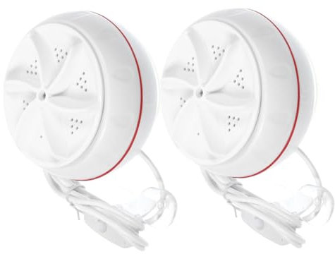 Uonlytech 2piezas Lavadora Portátil Minilavadora Pequeña Calcetines Lavadora Ropa Interior Dormitorio