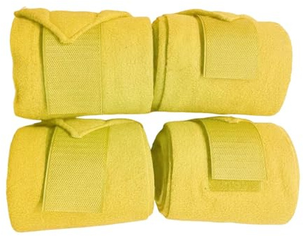 Bandes pour Pattes | 4 Pièces Protecteurs pour Jambes Equine,Accessoires équestres pour Formation Courses et Activités Extérieures Bande