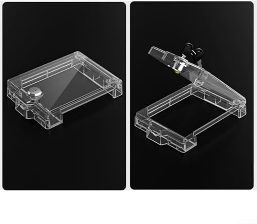 Enchufe impermeable para cubierta de protección con cerradura para paneles de aire acondicionado central diseñado para seguridad infantil y seguridad eléctrica (blanco transparente)