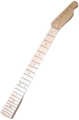 Gitarrenhals Für Anfänger E-Gitarrenhals Aus Ahorn Mit 22 Bünden Und Glänzendem Finish Geeignet Für Telecaster
