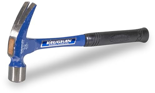 Vaughan R606 800g Solid Steel Plain Face Straight Claw Ripping Hammer