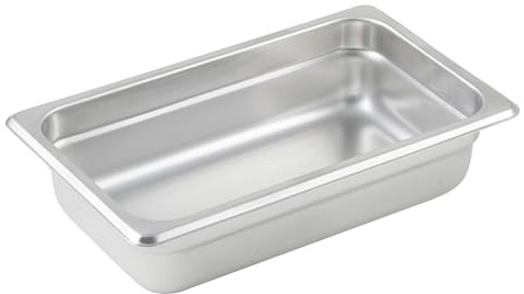 Winco Anti-Jam Steam Pan, 1/4 by 2-1/2-Inch, 24-Gauge