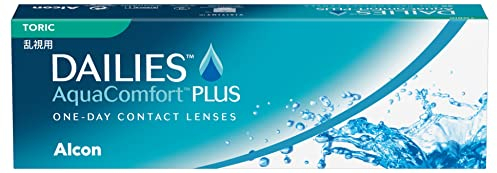 Dailies AquaComfort Plus Toric Tageslinsen weich | 30 Stück | BC 8.8 mm | DIA 14.4 mm | CYL -1.25 | ACHSE 160 | -00.25 Dioptrien
