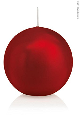 Wiedemann 12x Kugelkerzen 70mm (Rot)