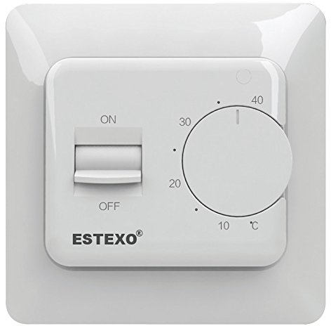 Analoges Unterputzthermostat E73.16 - 16 A Raumthermostat für Elektroheizung