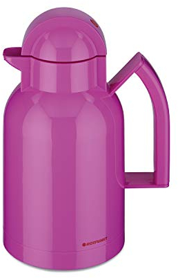 ROTPUNKT Isolierkanne 250 ANA 1,0 l | Zweifunktions-Drehverschluss | BPA Frei- gesundes trinken | Made in Germany | Warm + Kalthaltung | Glaseinsatz | electric bottle pop