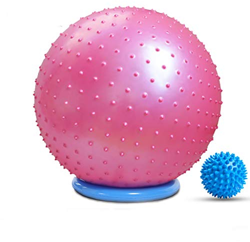 Yoga Ball Verdickung explosionssichere Ball Kind schwangere Frauen Gewichtsverlust Ball umweltfreundlich geschmacklos rosa Yoga Ball 75 / 85cm (größe : 85cm)