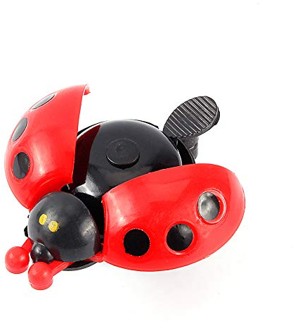 Kinder Fahrradklingel - Mini-Klingel im niedlichen Tier-Design (Marienk?fer-Form) f¨¹r Fahrrad-Bell - Niedliches Design f¨¹r Kinder und Erwachsene