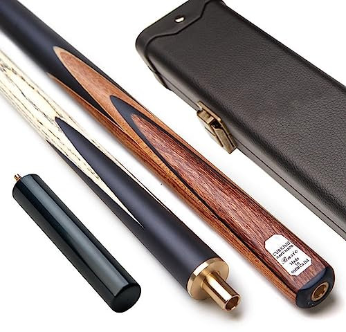 HIOD Ash Snooker Pool Stichwort, 57 Zoll, 19 Oz, Professionelles Billard Queue Set,