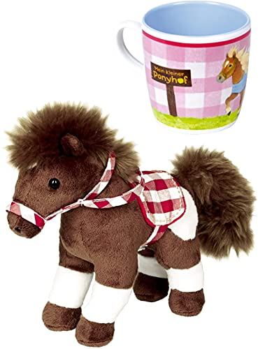 Spiegelburg My Little Ponyhof 13339 14759 - Juego de 2 tazas de melamina + Pony Paco