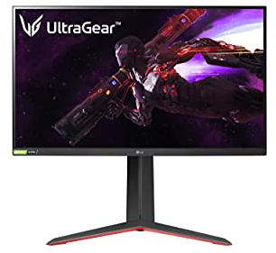 LG 27GP850-B.AED UltraGear Gaming Monitor (QHD, pannello IPS da 1 ms (GtG), 180 Hz), nero opaco