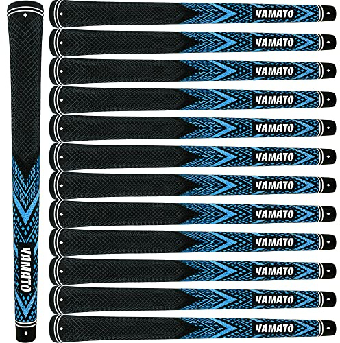 Yamato Innovative Golf Grips 13 Pack |Standard/Medium Size Golf Club Grips, All-Weather Firm Control And High Performance Grips