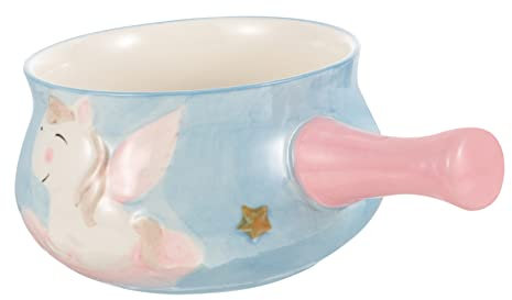 ABOOFAN Kochtopf Multifunktion Für Babynahrung Milchsuppentopf Mit Ausguss Milchwärmtopf Für Küche Zum Erwärmen Von Kindermilch Braten Ohne Anbrennen Ergonomischer Griff Für Komfort Und