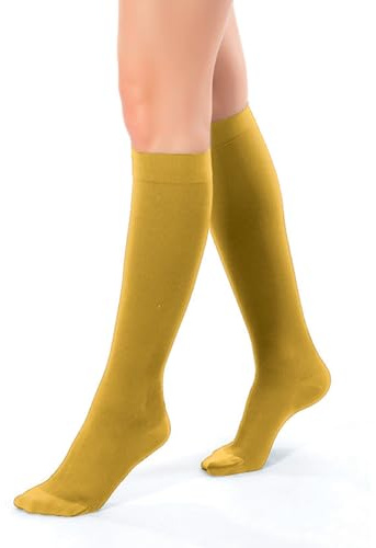 Pani TERESA MEDICA Calze Compressione Donna Calze Lunghe Antitrombo Calze Elastiche Contenitive Per Vene Varicose 13-21 mmHg Per Viaggi In Aereo A Lungo Raggio Running Sport Trekking Ciclismo