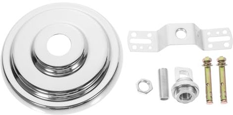 MERRYHAPY Heavy Duty Ceiling Cover Plate for Chandelier Metal Canopy Light Fixture with Retro Design for Ceiling Lamps and Home Decor