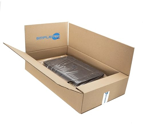 Simpletek - Caja de cartón con película interna para portátil mini PC accesorios en suspensión 57 x 37 x 13 cm
