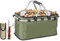 Set de Recolección de Setas – Cesta Plegable con Fondo Transpirable, Navaja Setera con Mango Decorado y Accesorios Prácticos para Setas y Frutas
