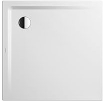 Kaldewei SUPERPLAN 1848-5, Duschwanne mit Wannenträger extraflach, 90x90cm, 384847980711, Farbe: alpinweiß matt