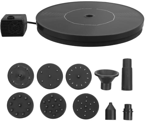 Toyvian Pompa Galleggiante Per Fontana Da Ad Secondi Per Stagni e Giochi Accessorio Decorativo Per Esterni