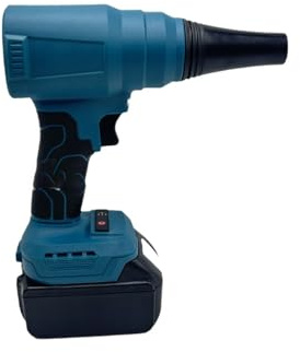 Soffiatore elettrico senza fili per foglie a batteria leggera Soffiatore per foglie Strumento da cortile Soffiatori per erba per patii cortile Pavimento da giardino Asciugacapelli a basso rumore