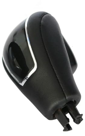 KYUBNUI Pomo de Palanca de Cambios de Cuero para Ford Mondeo MK4 S-MAX Kuga Galaxy MK1, Palanca de Cambios automática