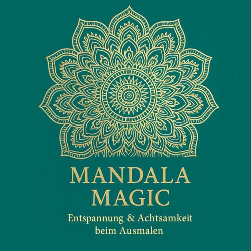 Mandala Magic – Entspannung & Achtsamkeit beim Ausmalen: 50 wunderschöne Mandalas zum Stressabbau & Loslassen