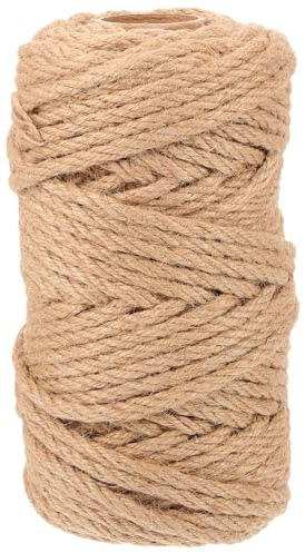 DIYEAH Cuerda de Sisal Natural Resistente para Rascadores de Gatos Repuesto Multiusos para DIY Cuerda de Cáñamo para Reparación de Árboles para Rascar y Decoración