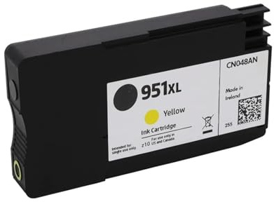 Kompatibel mit HP Officejet Pro 8100, 8600, 8610, 8620, 8630, 251dw und 276dw Druckern (HP/HP 950XL, 950, 951, hp950, hp951)(Yellow)