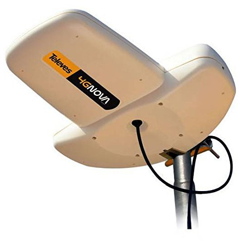 Antena 4G Nova de Televes con conexión SMA